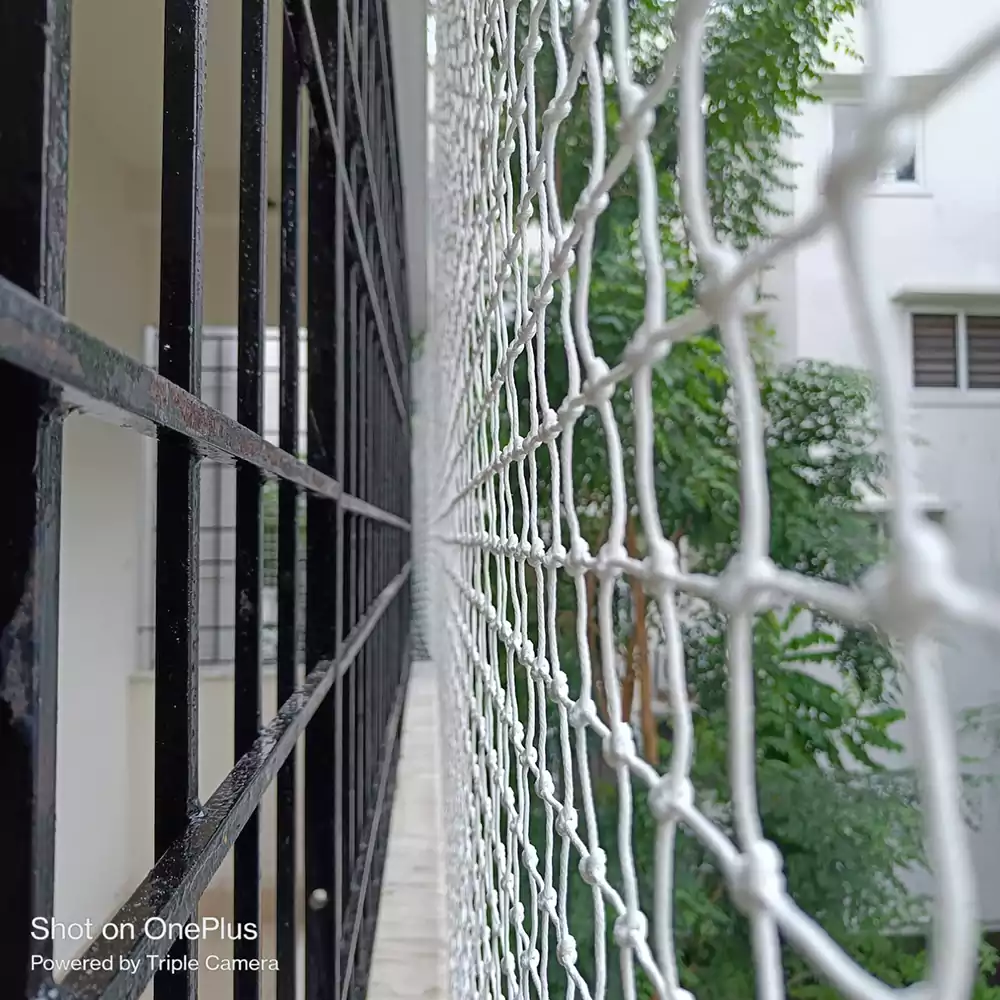 Grill Balcony Safety Nets - Gallery